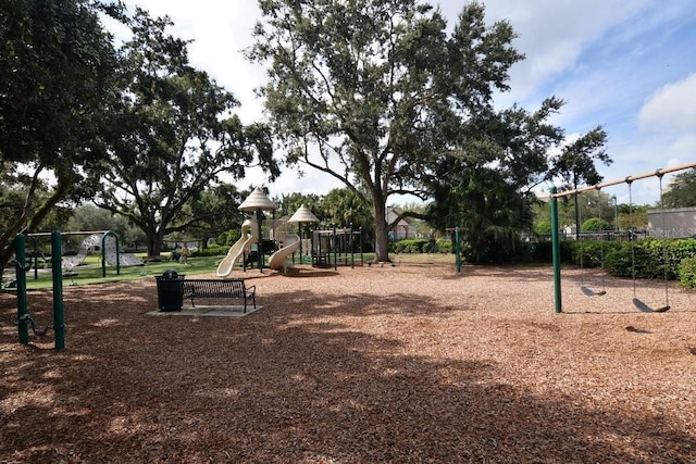 view of community playground