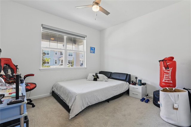 7793 Clove Hitch Way, Orlando, FL 32832 - carpeted bedroom with a ceiling fan and baseboards
