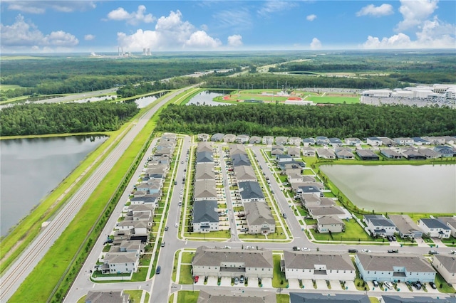 7793 Clove Hitch Way, Orlando, FL 32832 - drone / aerial view with a residential view and a water view