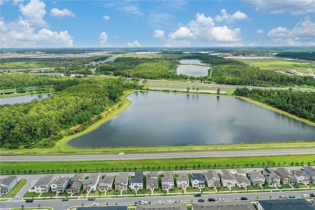 7793 Clove Hitch Way, Orlando, FL 32832 - drone / aerial view featuring a residential view and a water view
