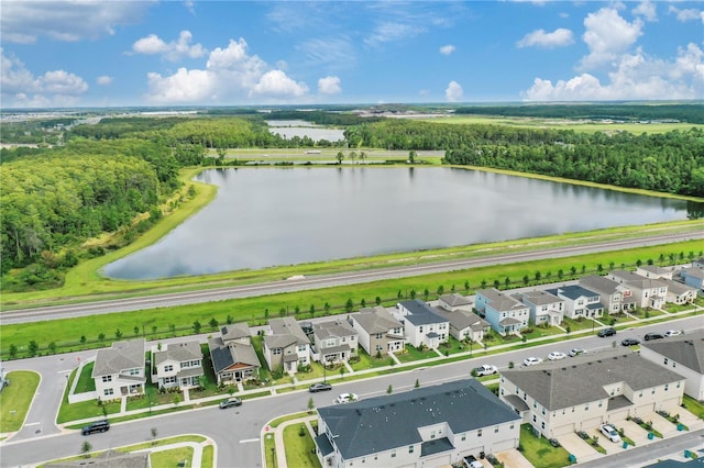 7793 Clove Hitch Way, Orlando, FL 32832 - bird's eye view with a residential view and a water view