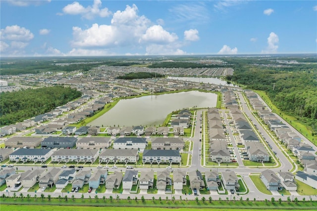 7793 Clove Hitch Way, Orlando, FL 32832 - birds eye view of property featuring a water view and a residential view