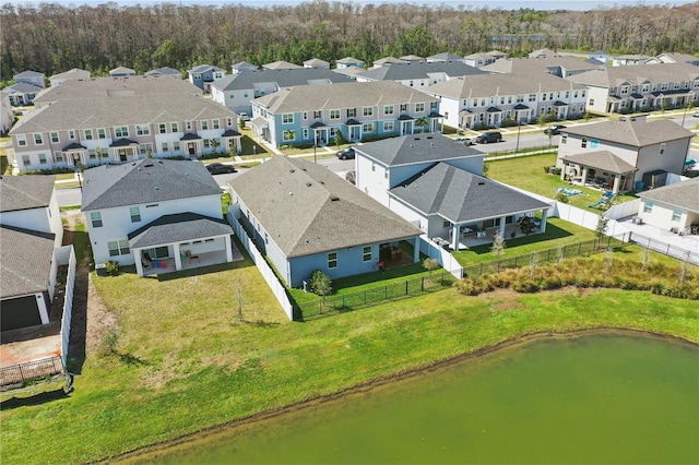 7793 Clove Hitch Way, Orlando, FL 32832 - aerial view with a water view and a residential view