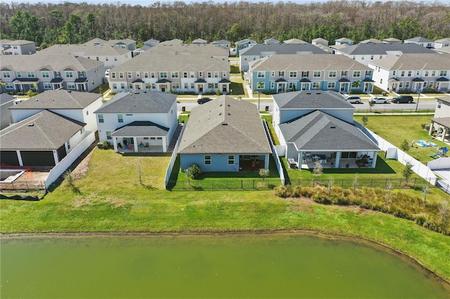 7793 Clove Hitch Way, Orlando, FL 32832 - aerial view with a water view and a residential view