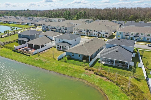 7793 Clove Hitch Way, Orlando, FL 32832 - birds eye view of property featuring a water view and a residential view