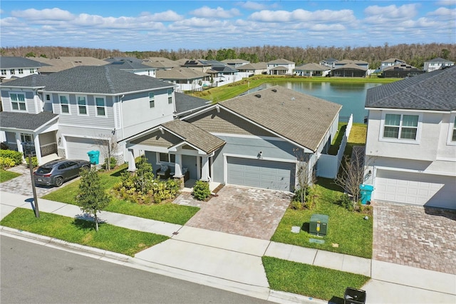 7793 Clove Hitch Way, Orlando, FL 32832 - aerial view featuring a residential view and a water view