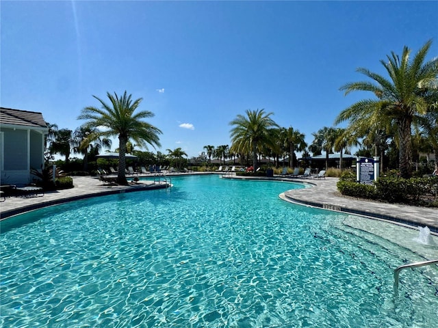 14552 Skipping Stone Loop, Parrish, FL 34219 - pool with a patio