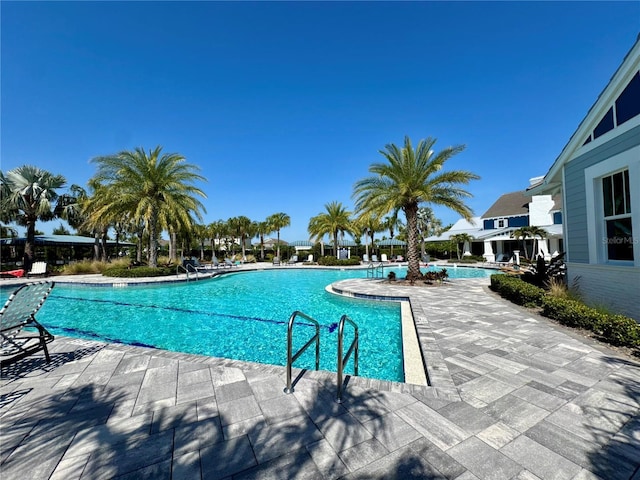 14552 Skipping Stone Loop, Parrish, FL 34219 - pool with a patio area
