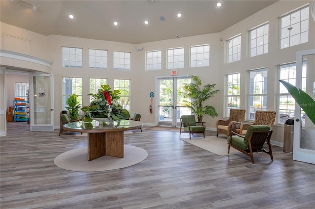 8204 Fan Palm Way, Kissimmee, FL 34747 - lobby with recessed lighting and a towering ceiling