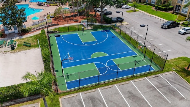 8204 Fan Palm Way, Kissimmee, FL 34747 - view of basketball court featuring community basketball court