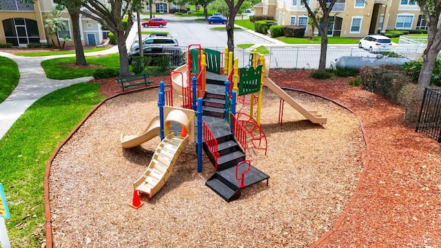 8204 Fan Palm Way, Kissimmee, FL 34747 - communal playground with a residential view