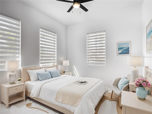 159 Antilla Dr, Rotonda West, FL 33947 - bedroom featuring ceiling fan