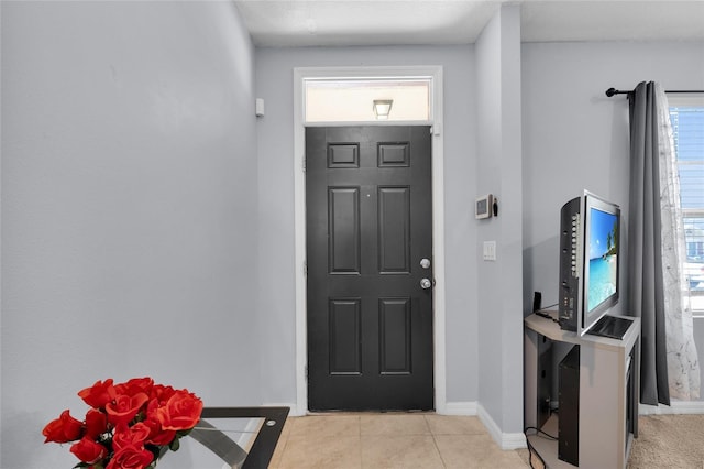 260 Willow Bend Dr, Davenport, FL 33897 - foyer entrance with light tile patterned flooring and plenty of natural light
