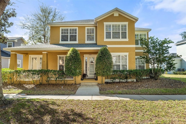 3304 Cat Brier Trl, Harmony, FL 34773 - view of front of property with stucco siding