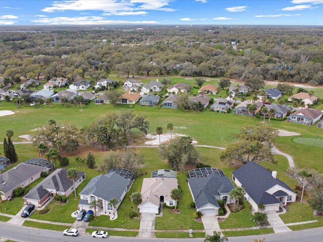 1718 Golfview Dr, Kissimmee, FL 34746 - bird's eye view featuring a residential view