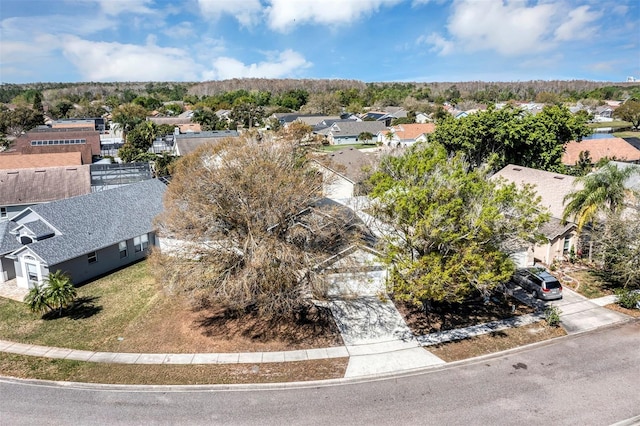 drone / aerial view featuring a residential view