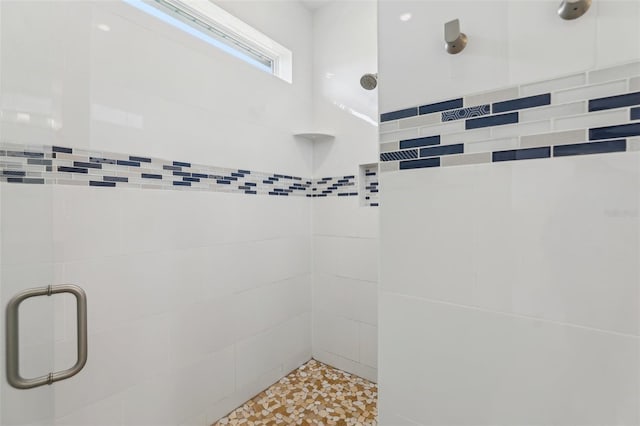 3607 Hidden River Ln, Tavares, FL 32778 - bathroom featuring a shower stall