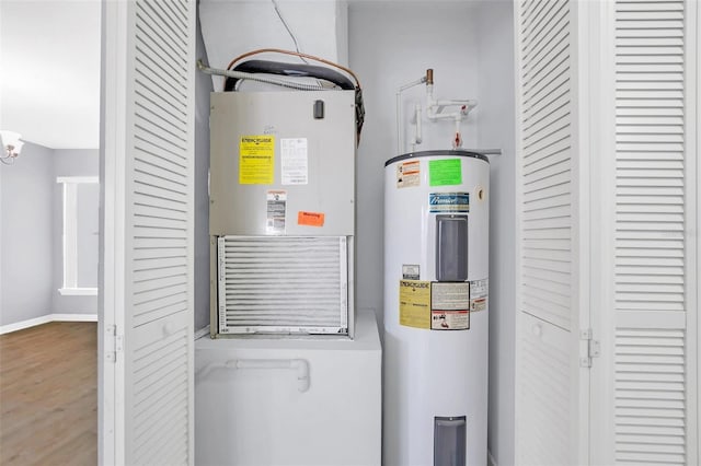 utilities with electric water heater