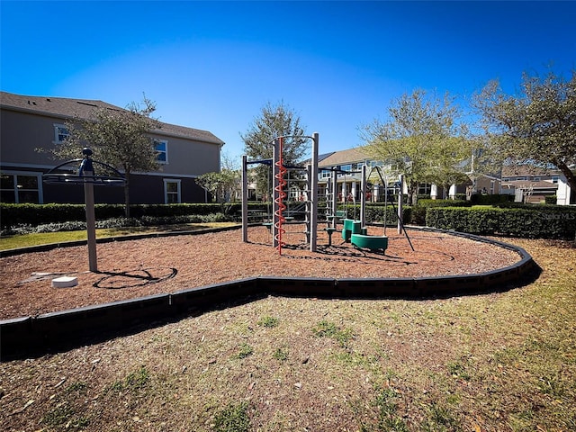 view of community playground