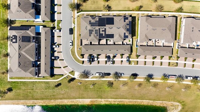 birds eye view of property featuring a residential view