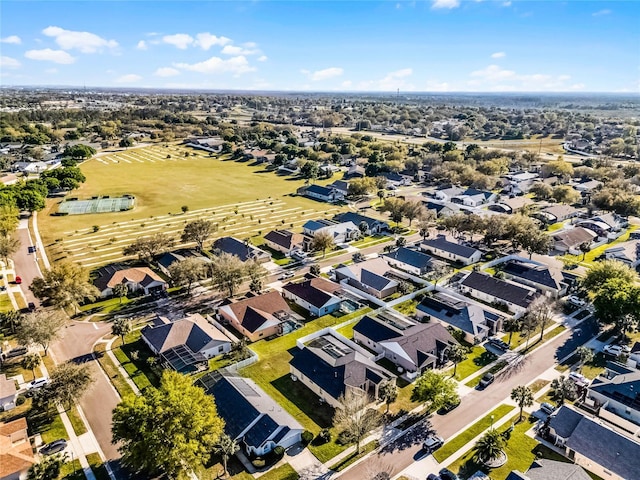 birds eye view of property featuring a residential view