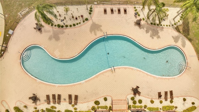view of pool