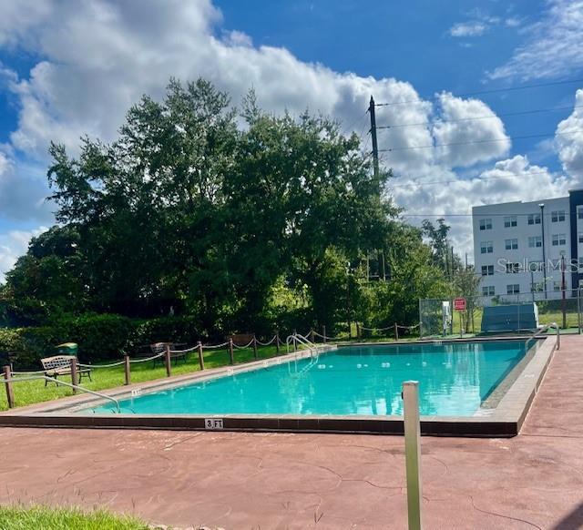 view of pool