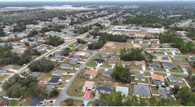 birds eye view of property featuring a residential view