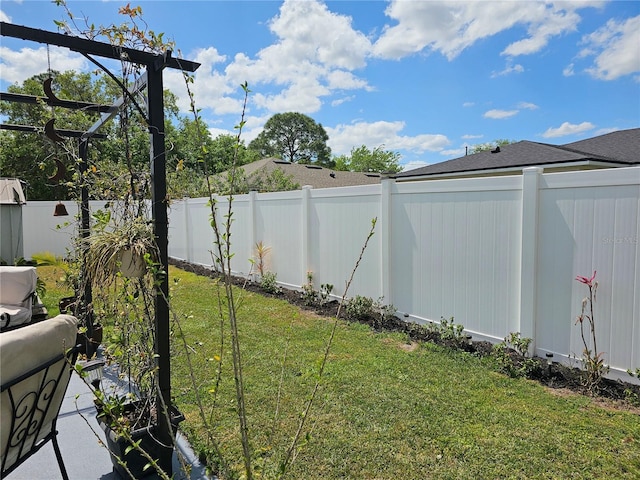 633 Kangaroo Dr, Kissimmee, FL 34759 - view of yard featuring a fenced backyard