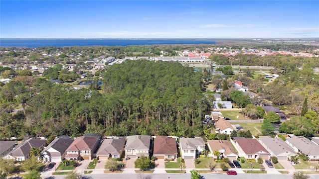 bird's eye view featuring a residential view