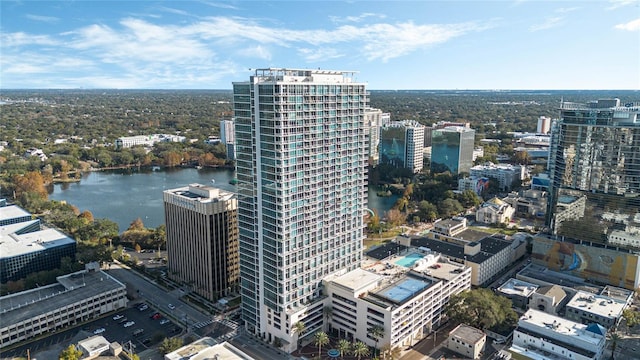 city view featuring a water view