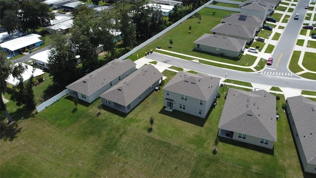 birds eye view of property featuring a residential view