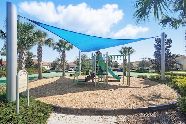 view of community playground