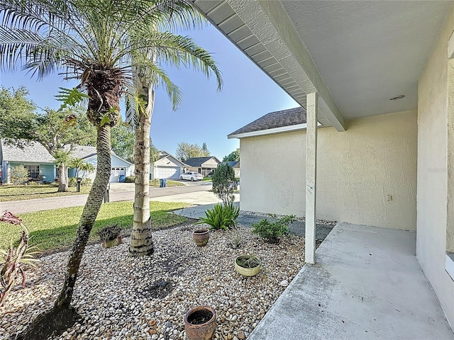 exterior space featuring a residential view