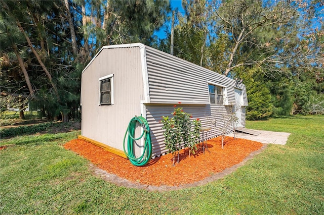 view of outbuilding with an outdoor structure