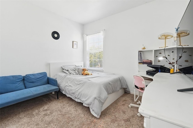 bedroom with carpet flooring