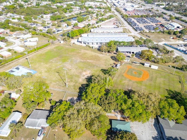 drone / aerial view