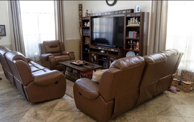 view of living room