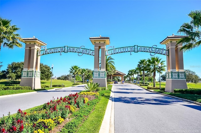 1432 Rolling Fairway Dr, Davenport, FL 33896 - view of road with curbs and street lighting