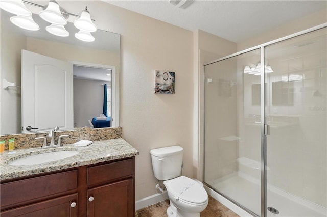 1432 Rolling Fairway Dr, Davenport, FL 33896 - ensuite bathroom featuring toilet, vanity, and a shower stall