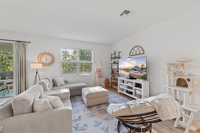 1153 Augustus Dr, Davenport, FL 33896 - living room with visible vents and wood finished floors