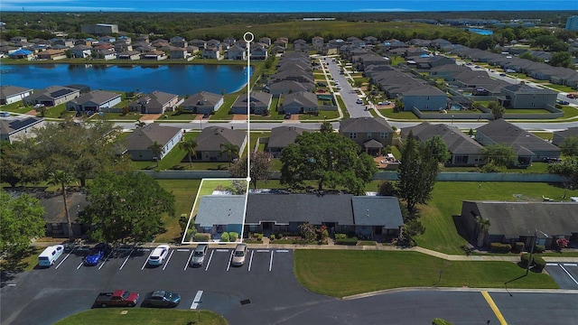 2435 King Oak Ln, Saint Cloud, FL 34769 - bird's eye view with a residential view and a water view