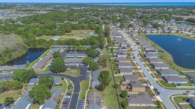 2435 King Oak Ln, Saint Cloud, FL 34769 - bird's eye view with a residential view and a water view