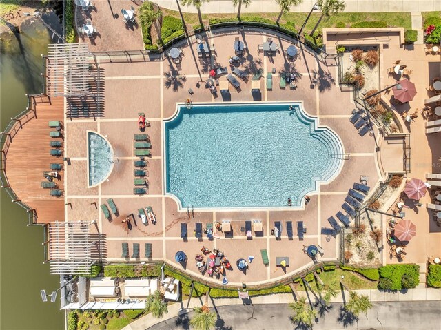 4561 Yellowgold Rd E Unit 107, Kissimmee, FL 34746 - bird's eye view