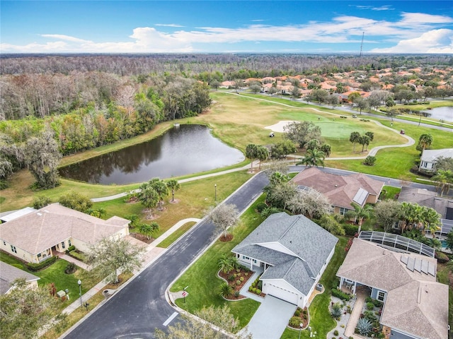 501 Heartwell Dr, Poinciana, FL 34759 - bird's eye view featuring a residential view and a water view