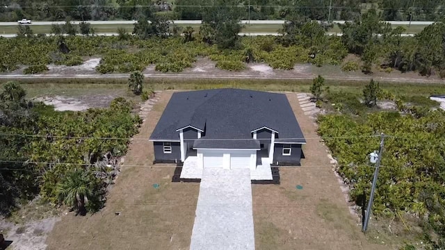 drone / aerial view