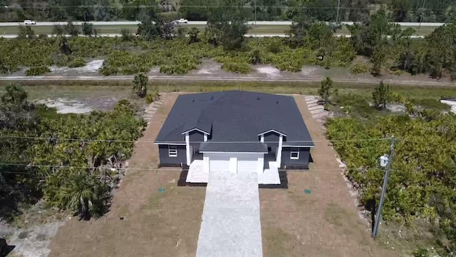 drone / aerial view
