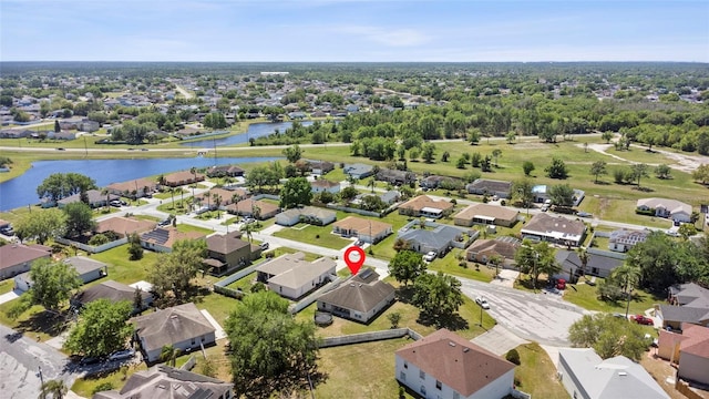 323 Azincourt Ln, Kissimmee, FL 34759 - bird's eye view featuring a residential view and a water view
