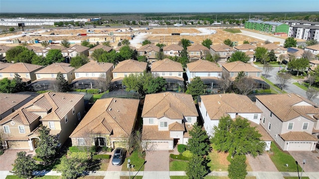 birds eye view of property featuring a residential view