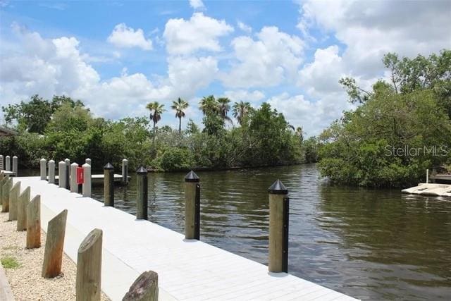 355 Highland Shores Dr, Ellenton, FL 34222 - dock area with a water view